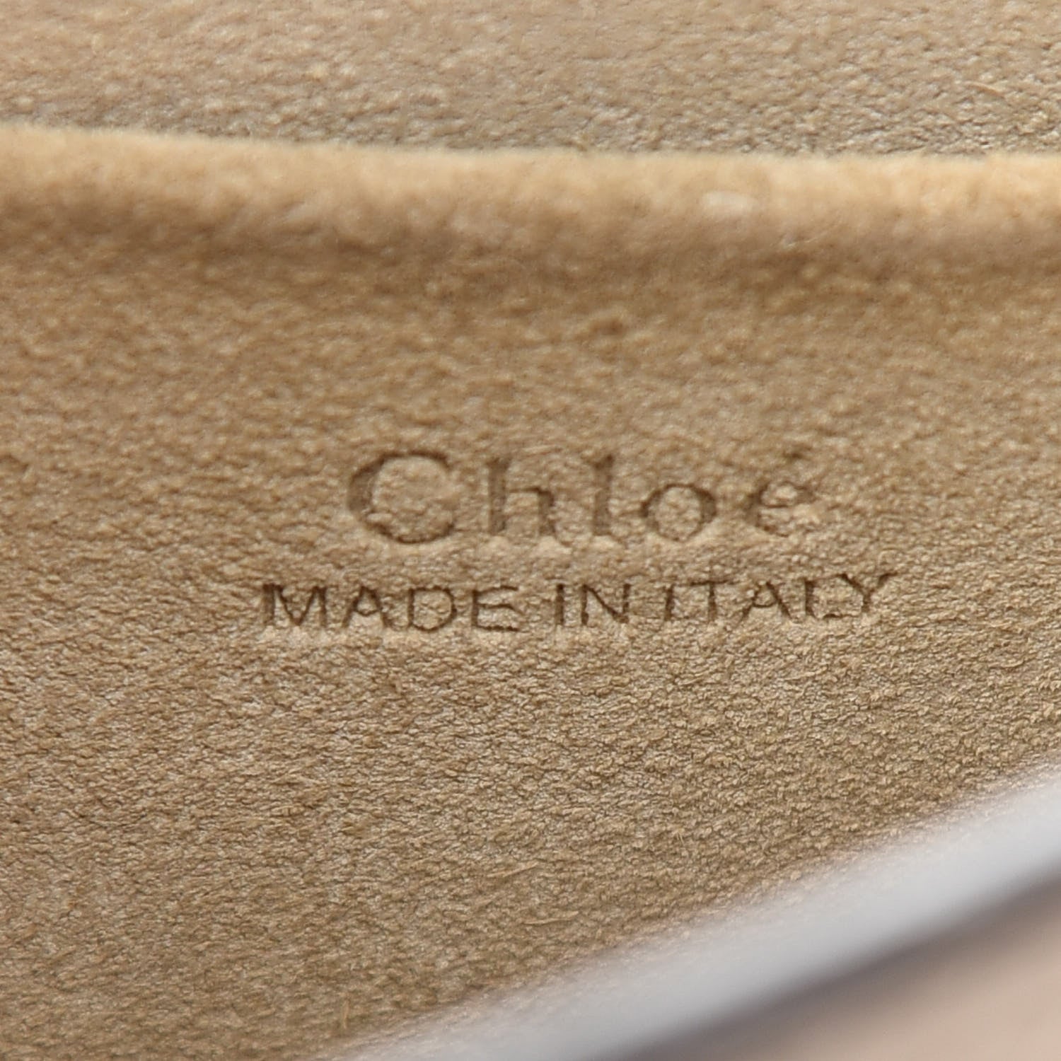 Chloe Calfskin Suede Small Nile Bracelet Bag Motty Grey 6 of 12