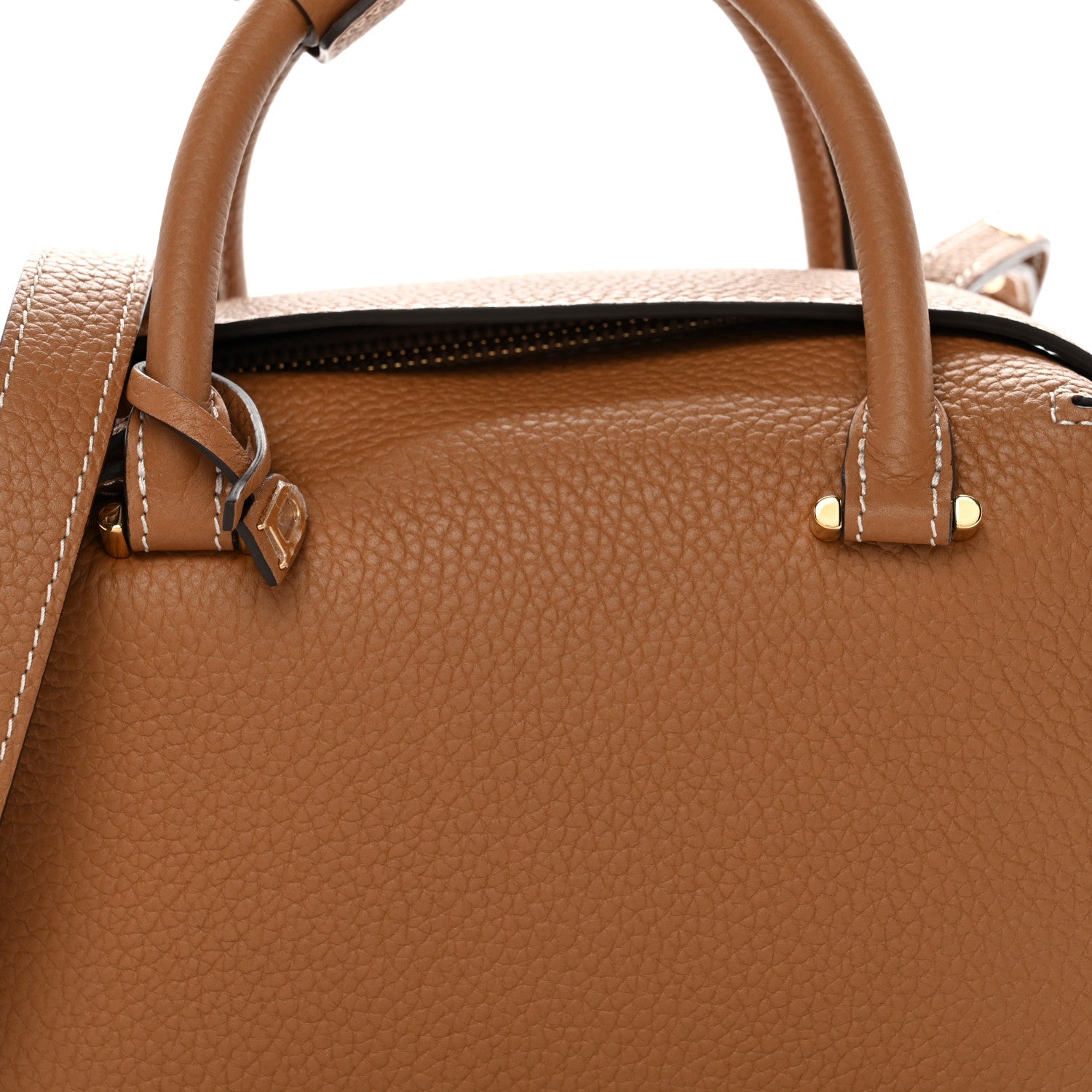 Delvaux Taurillon Soft Nano Cool Box Satchel Vegetal Ivory 7 of 10