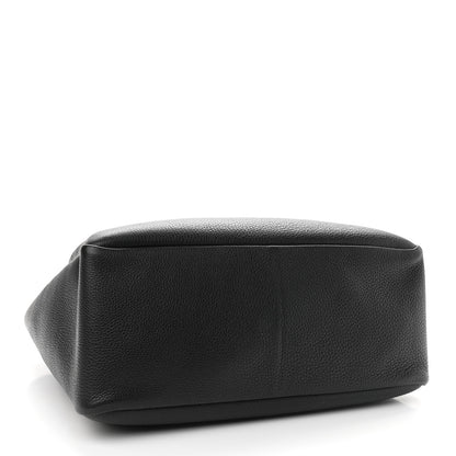 Prada Vitello Daino Soft Large Dynamique Tote Black 4 of 11