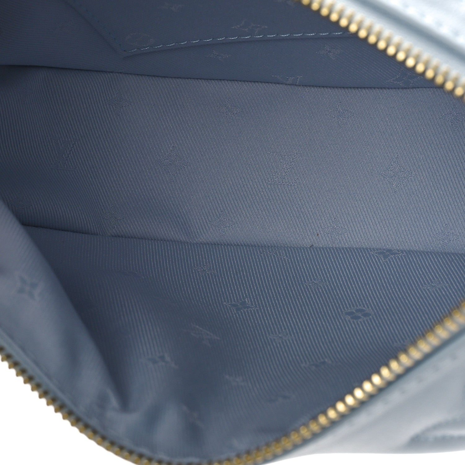 Louis Vuitton Calfskin Bubblegram Over The Moon Ice Blue 5 of 8