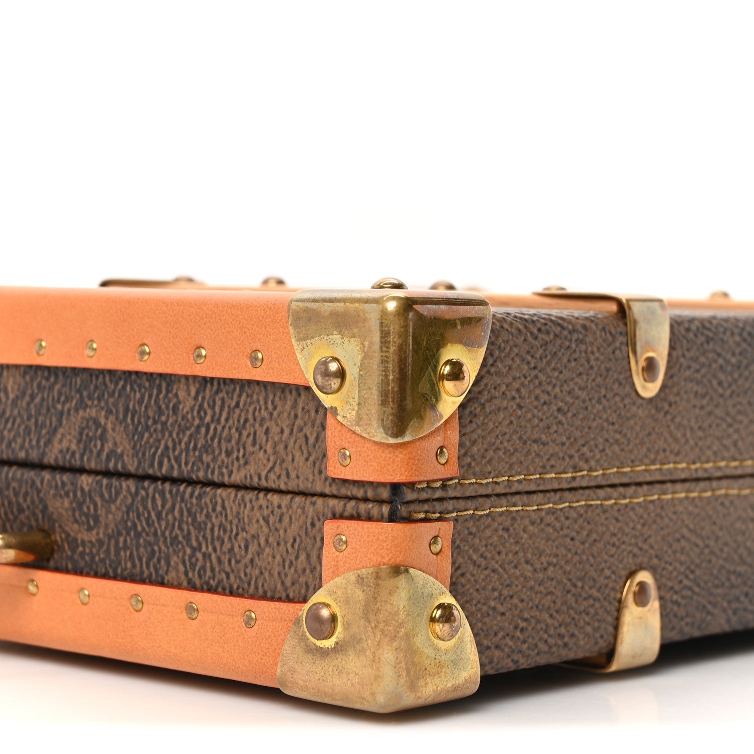 Louis Vuitton Monogram Dust Marque Trunk Wallet 8 of 10