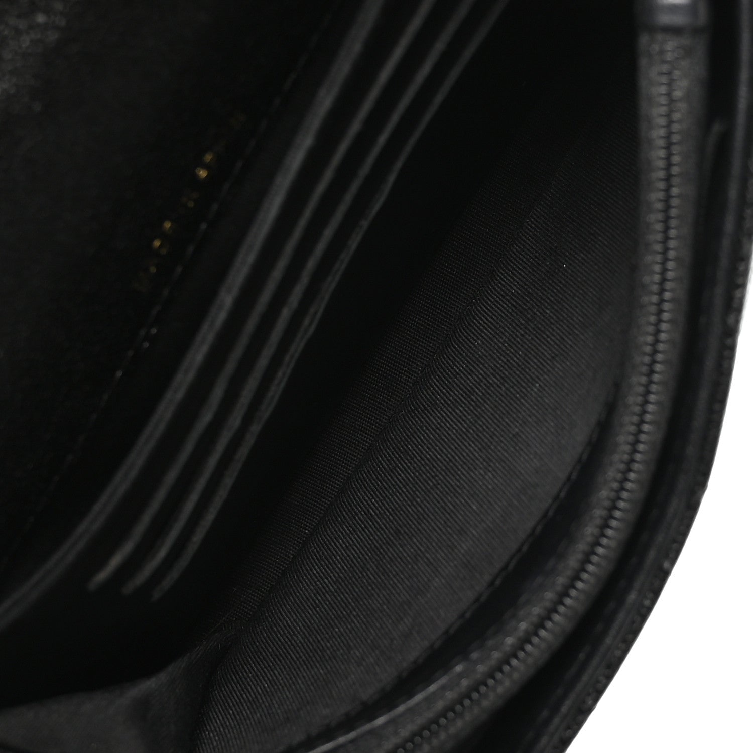 Chanel Caviar Quilted Medium Boy Flap Wallet Black 5 of 9