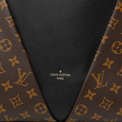 Louis Vuitton Monogram V Tote MM Black 7 of 9
