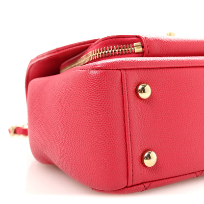 Chanel Caviar Quilted Medium Business Affinity Flap Pink 9 of 10