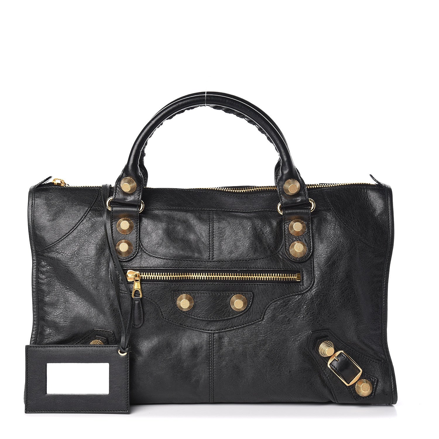 Balenciaga Agneau Giant 21 Gold Hardware Work Black 1 of 10