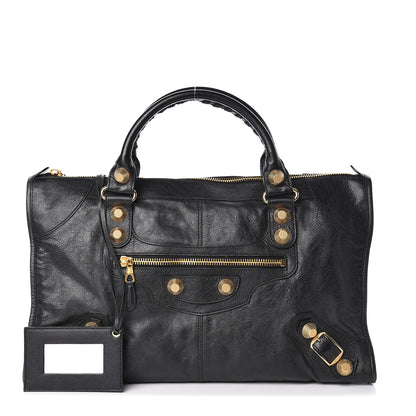 Balenciaga Agneau Giant 21 Gold Hardware Work Black 1 of 10