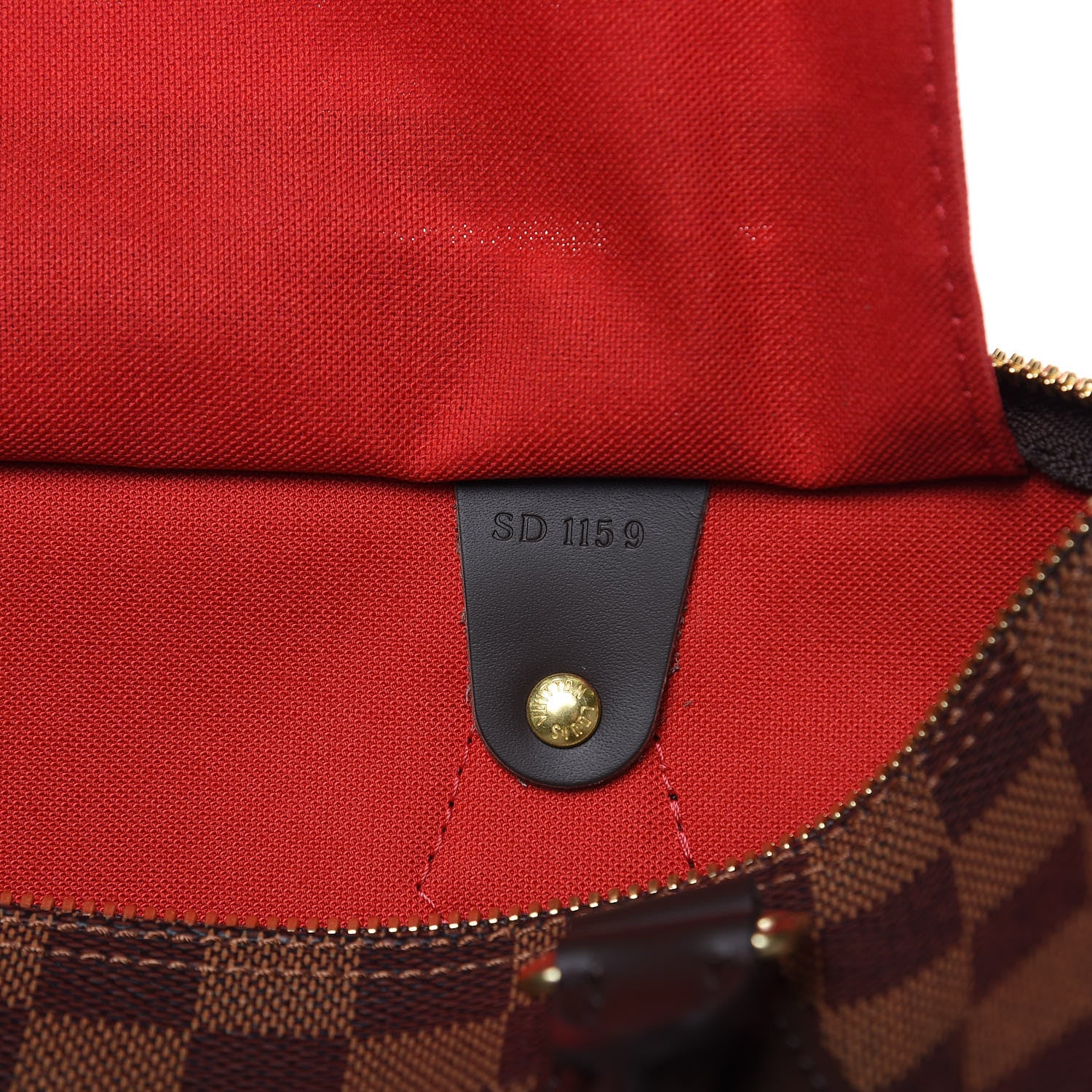 Louis Vuitton Damier Ebene Speedy Bandouliere 30 7 of 12