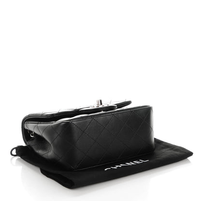 Chanel Lambskin Quilted Mini Square Flap Black 4 of 9