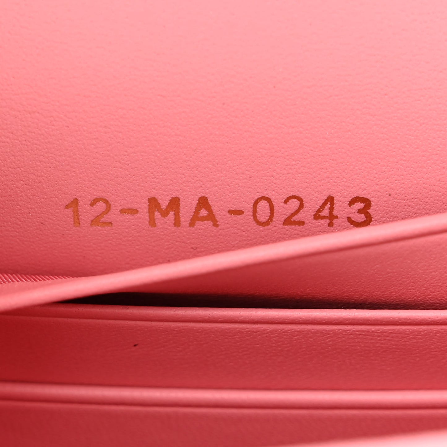 Lambskin Macrocannage Mini Miss Caro Bag Pink
