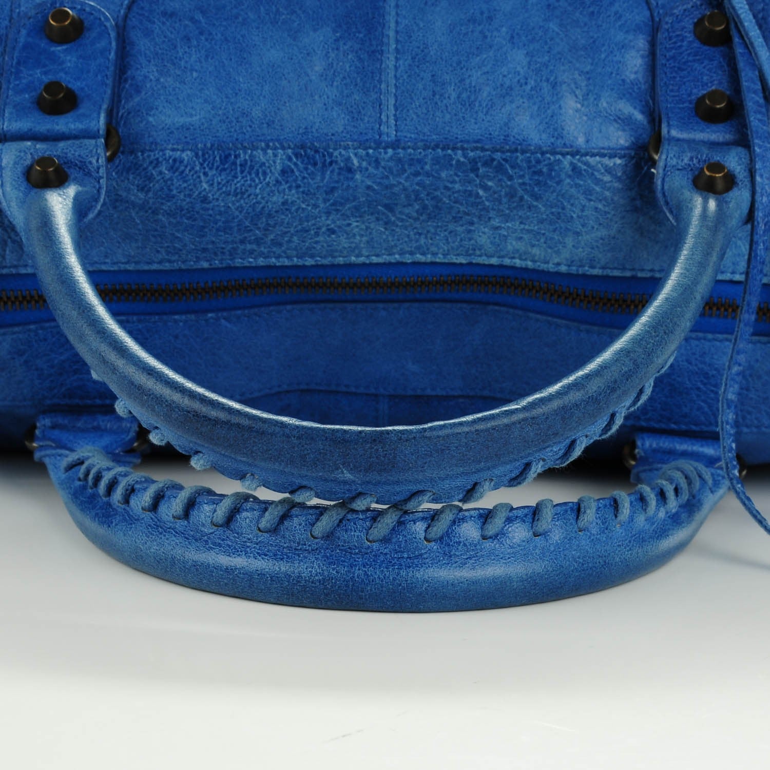 Balenciaga Chevre Classic Hardware Work French Bleu 5 of 9