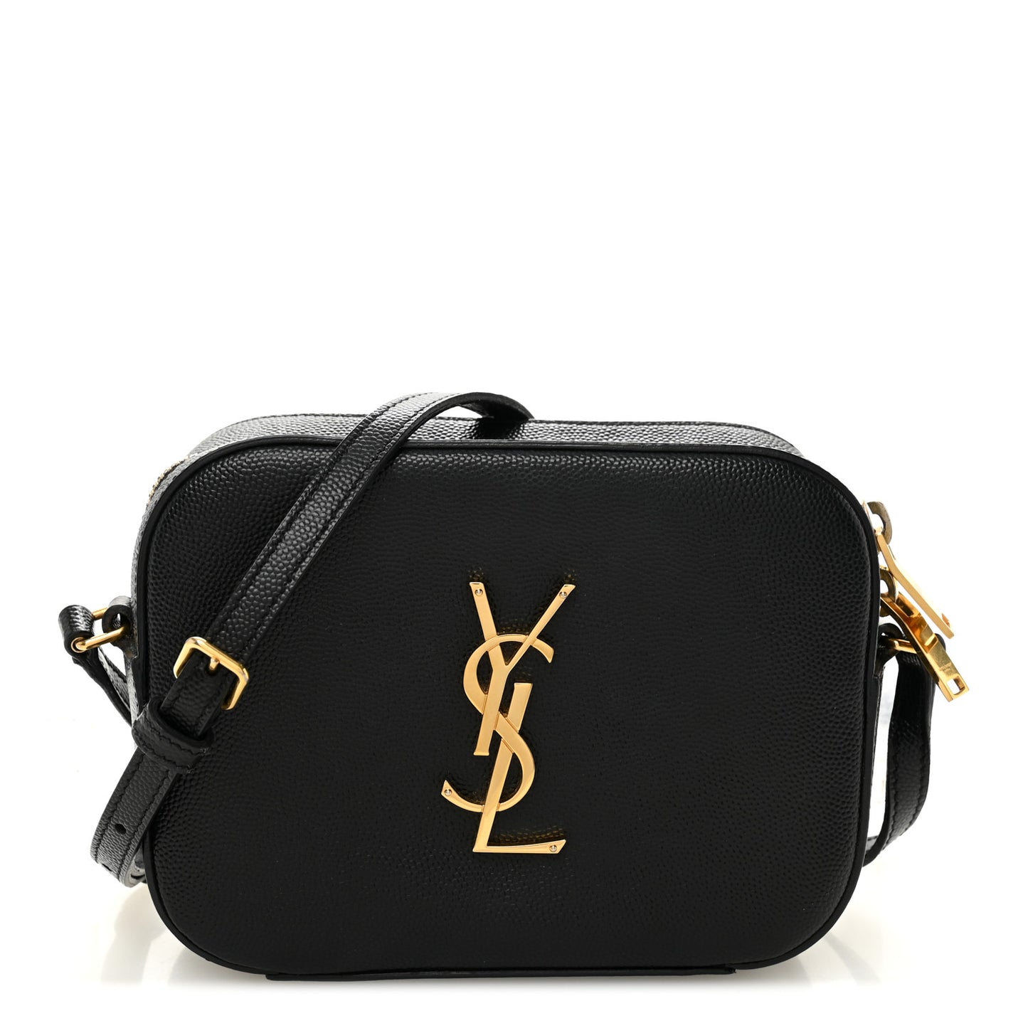 Grain De Poudre Small Classic Monogram Camera Bag Black