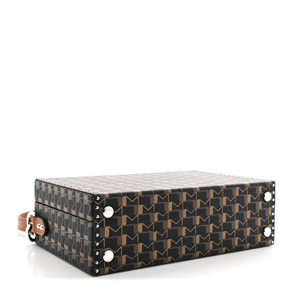 Moynat Toile 1920 Oh! Little Suitcase Carbon Bronze Cognac 5 of 11