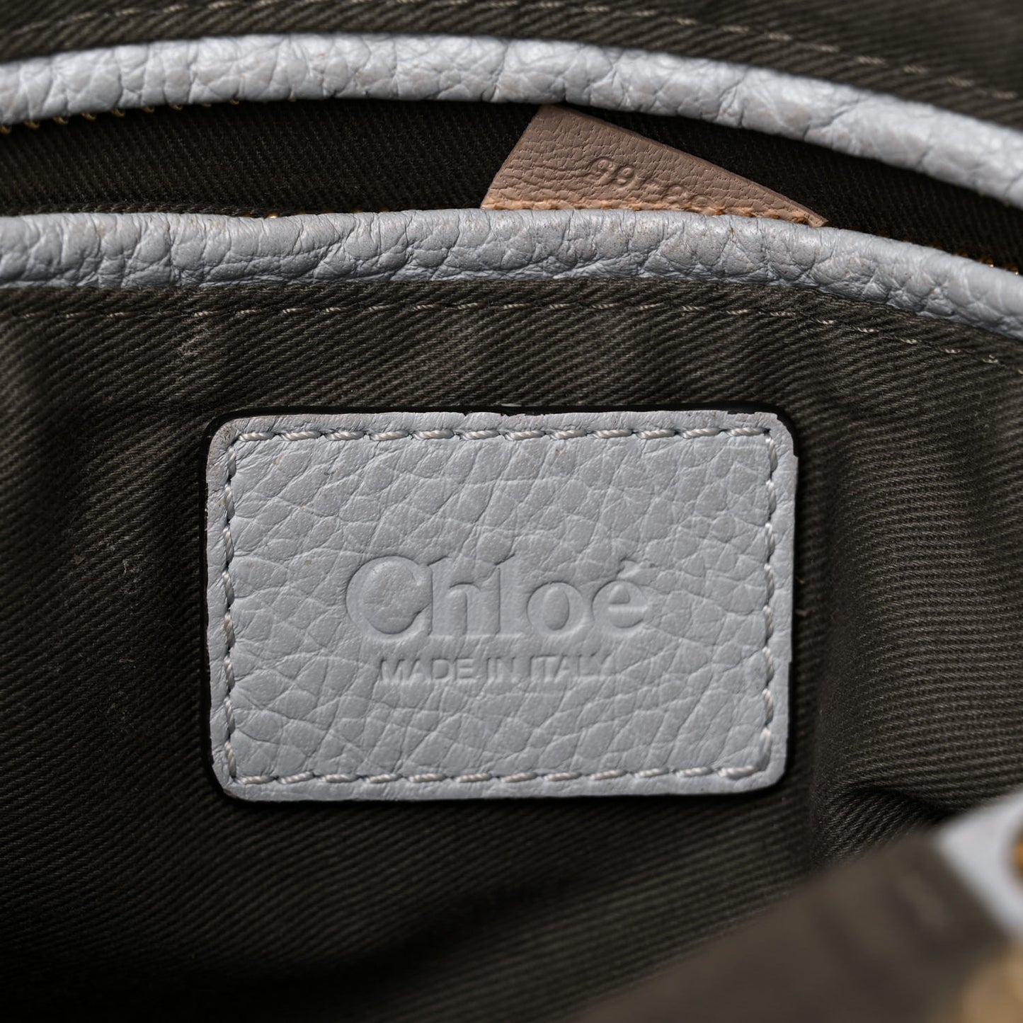 Calfskin Small Marcie Satchel Airy Grey
