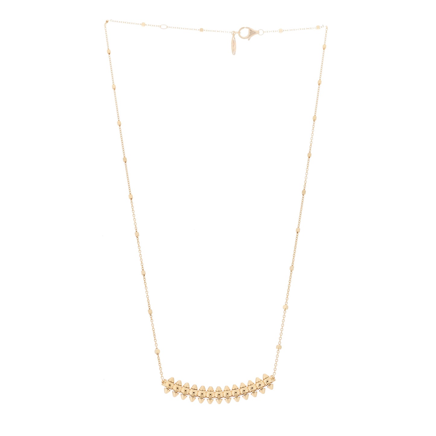 18K Pink Gold Small Clash de Cartier Necklace