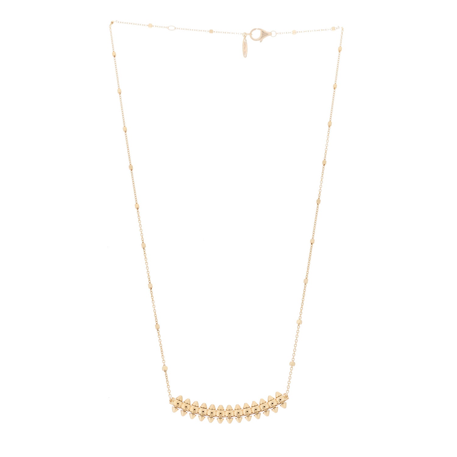 Cartier 18K Pink Gold Small Clash de Cartier Necklace 3 of 6