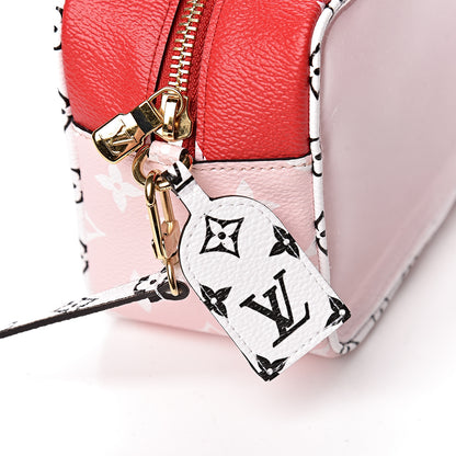 Louis Vuitton Monogram Giant Beach Pouch Rouge 12 of 12