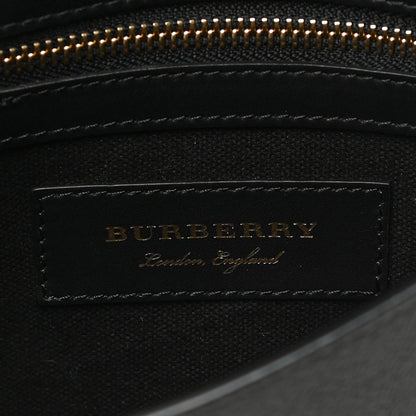 Burberry Grainy Calfskin Small Loxley Crossbody Black 8 of 9