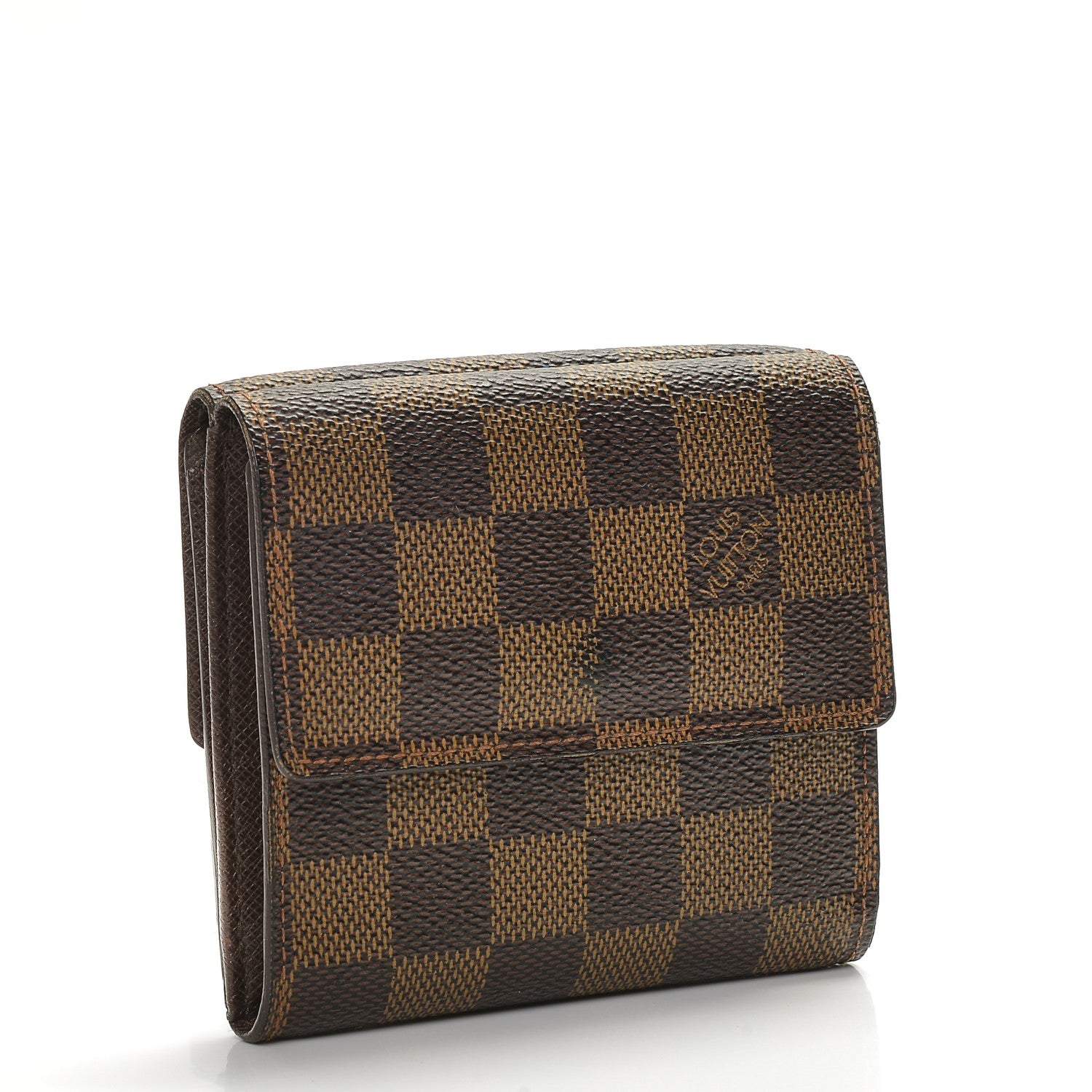 Louis Vuitton Damier Ebene Elise Wallet 3 of 6