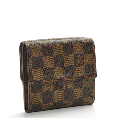 Louis Vuitton Damier Ebene Elise Wallet 3 of 6