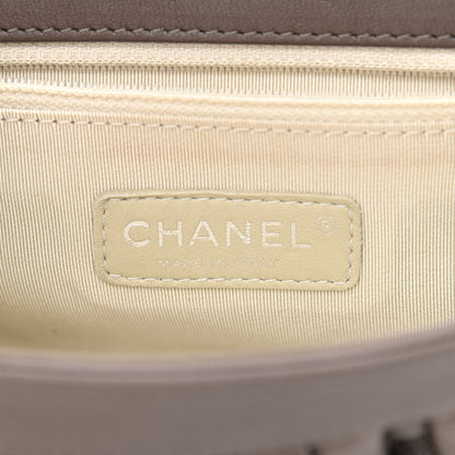 Chanel Washed Lambskin Quilted Mini Chain Around Flap Taupe 6 of 11