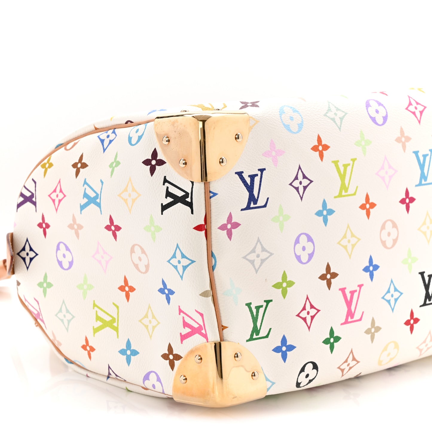 Monogram Multicolor Speedy 30 White