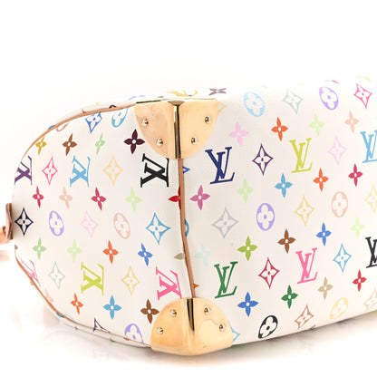 Louis Vuitton Monogram Multicolor Speedy 30 White 9 of 10