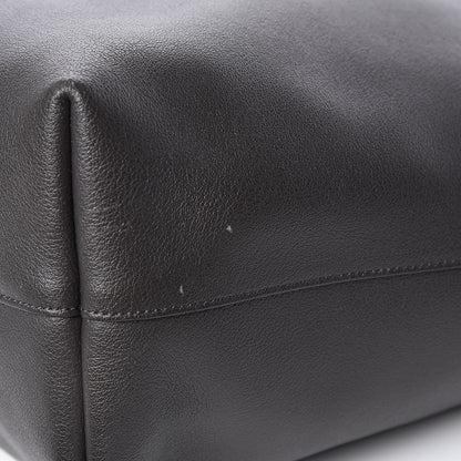 Saint Laurent Calfskin Large Shopping Tote Dark Grey 19 of 21