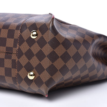 Louis Vuitton Damier Ebene Caissa Hobo Cherry 8 of 9