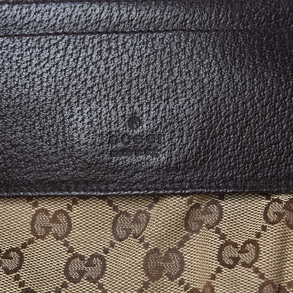 Gucci Monogram Web Belt Bag Dark Brown 8 of 11