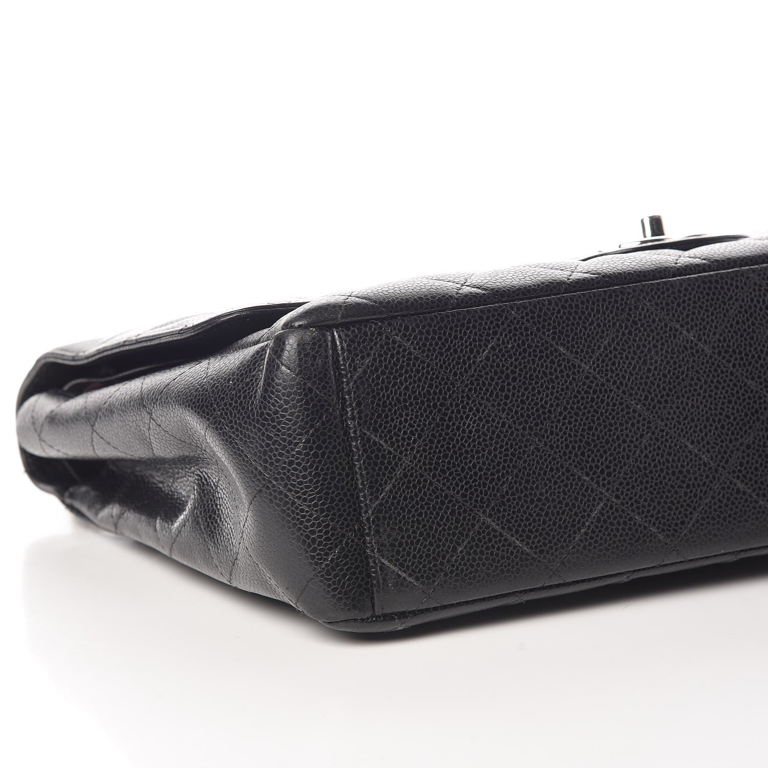 Chanel Caviar Quilted Maxi Double Flap Black 8 of 13