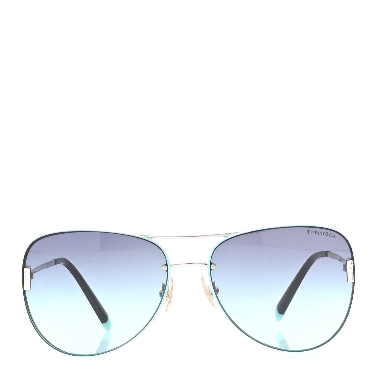 Tiffany Metal Aviator TF 3066 Sunglasses Blue 2 of 8