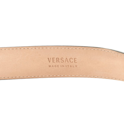 Versace Calfskin Tonal 3cm La Medusa Belt 95 38 Red 4 of 6
