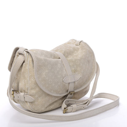 Louis Vuitton Monogram Mini Lin Saumur Dune 3 of 21