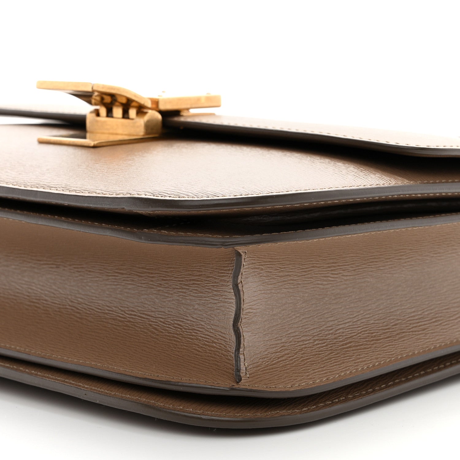 Celine Liege Calfskin Medium Classic Box Flap Bag Taupe 10 of 12