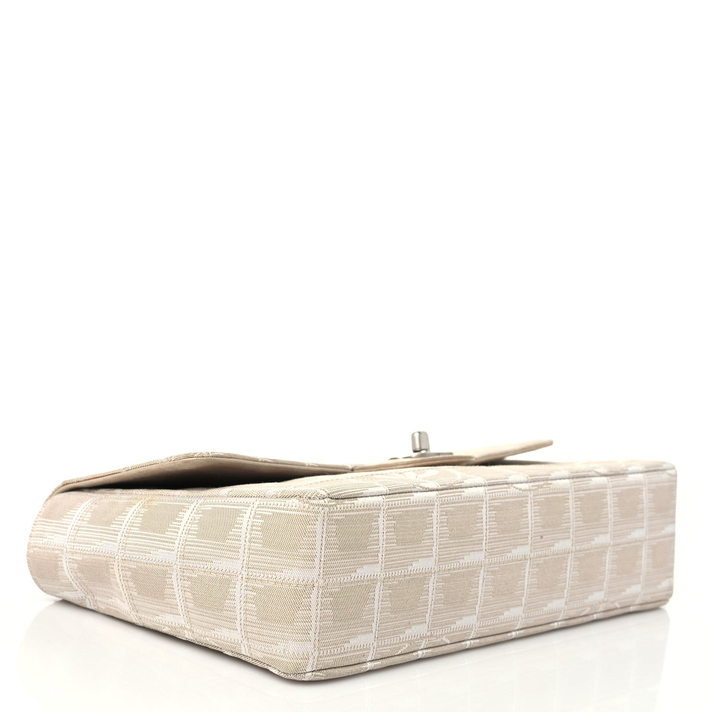 Nylon Medium Travel Flap Light Beige