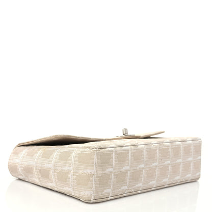 Chanel Nylon Medium Travel Flap Light Beige 3 of 11
