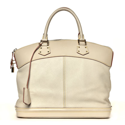 Louis Vuitton Suhali Lockit MM White 1 of 23