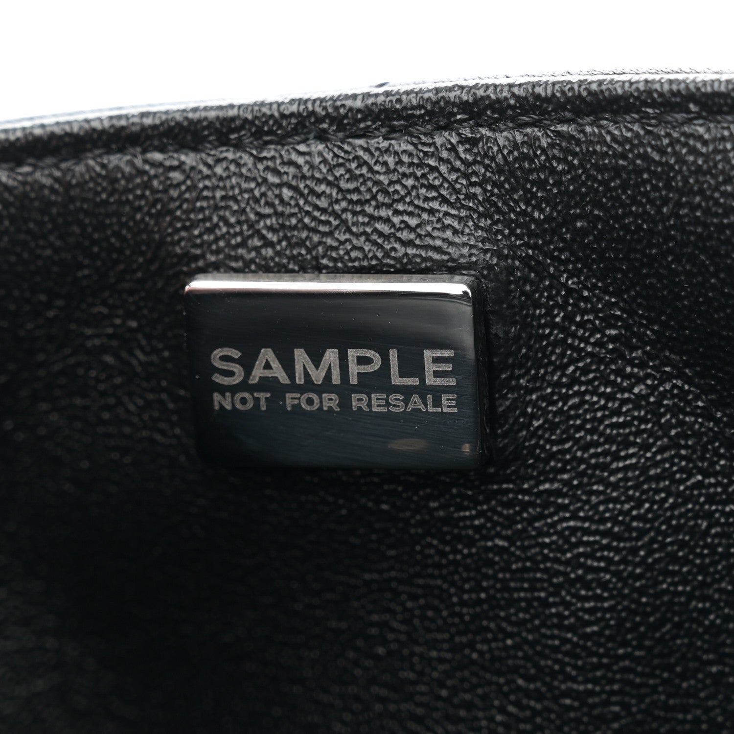 Chanel Lambskin Quilted Mini Square Flap Black 7 of 10