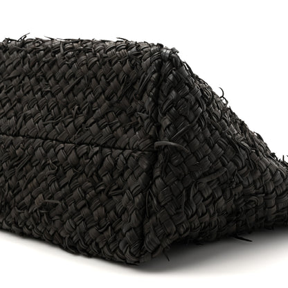 Bottega Veneta Chevre Intrecciato Fringe Netted Medium Cabat Tote 9 of 12