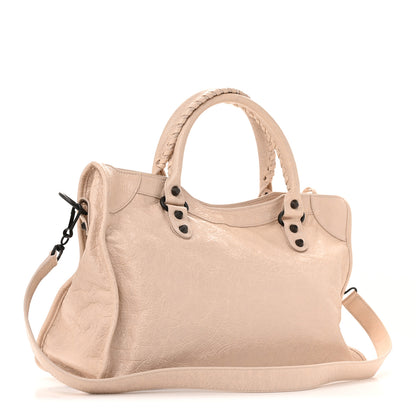 Balenciaga Agneau Arena Classic Hardware Medium Le City Almond 3 of 12
