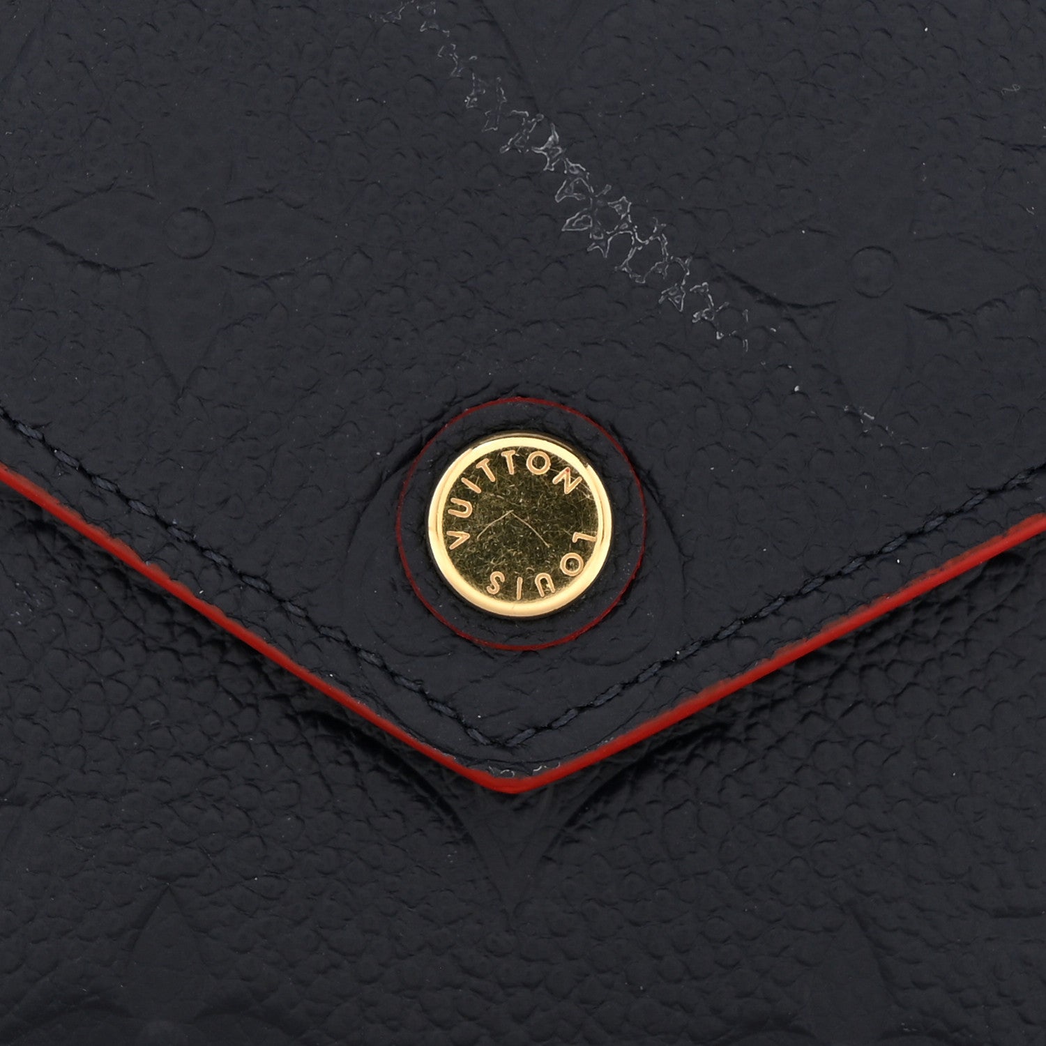 Louis Vuitton Empreinte Victorine Wallet Marine Rouge 10 of 11