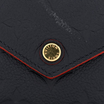 Louis Vuitton Empreinte Victorine Wallet Marine Rouge 10 of 11
