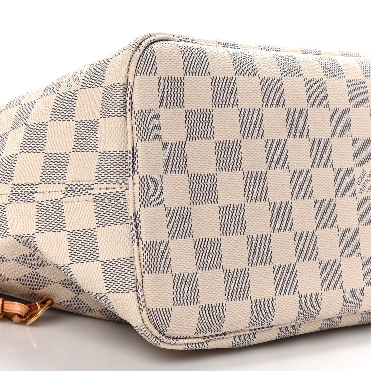 Louis Vuitton Damier Azur Neo Neverfull MM Rose Ballerine 9 of 12