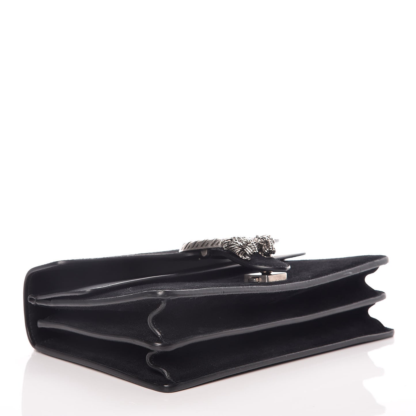 Suede Small Dionysus Shoulder Bag Black