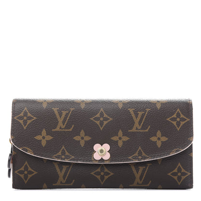 Louis Vuitton Monogram Bloom Flower Emilie Wallet 1 of 7