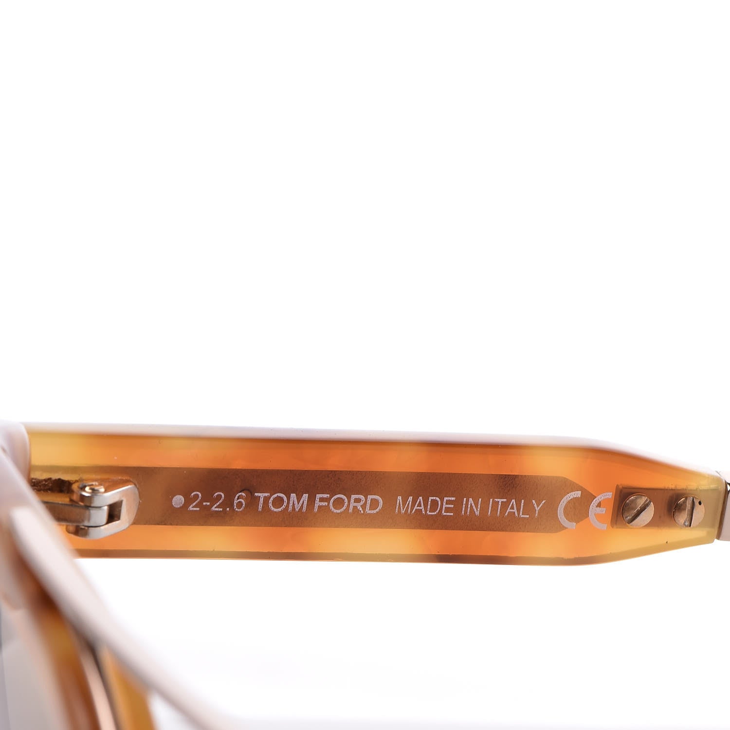 Tom Ford Alex Squared Sunglasses TF541 Blonde Havana Brown 5 of 7