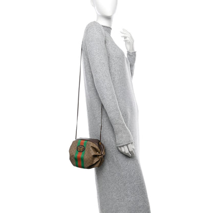 Gucci Mini Vintage GG Supreme Monogram Web Butterfly New Candy Crossbody Beige New Acero 3 of 11