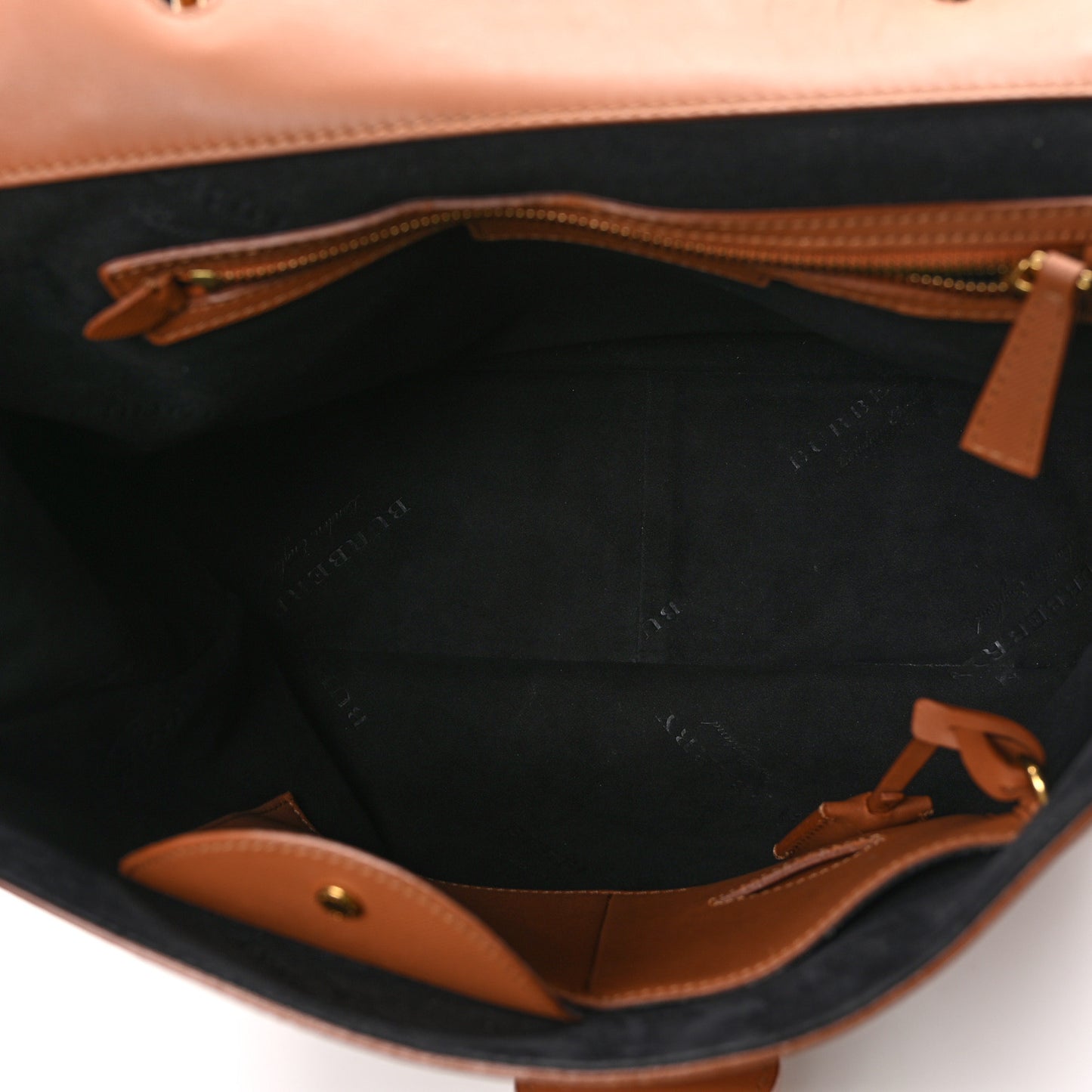 Trench Calfskin DK88 Top Handle Bag Bright Toffee