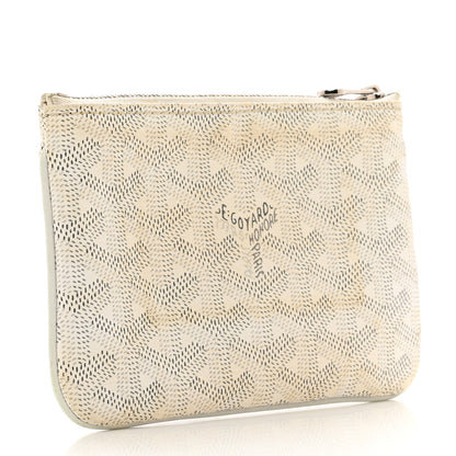 Goyard Goyardine Mini Senat Pochette White 3 of 9