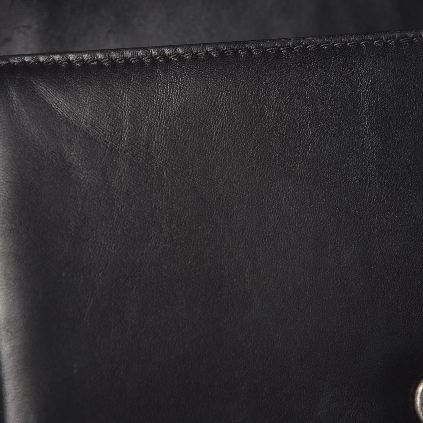 Lambskin Chevron Quilted Medium Boy Flap Black